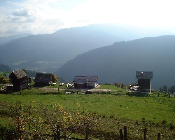 Bergpanorama um die Holzhauer Hütte