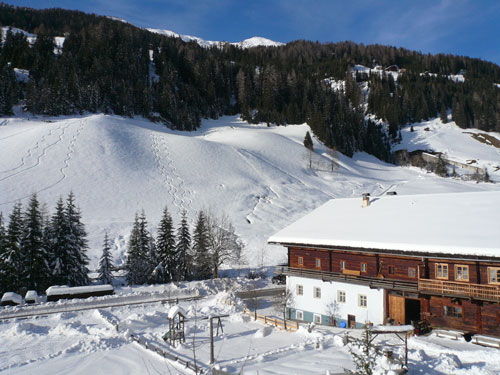 Berghof Wurzelsepp im Winter